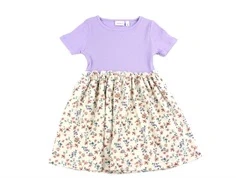 Name It purple rose blomstret kjole